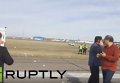 Самолет лоукостера Bek Air совершил аварийную посадку без переднего шасси в аэропорту Астаны