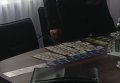 Деньги, изъятые при задержании руководителя полиции Черкасской области