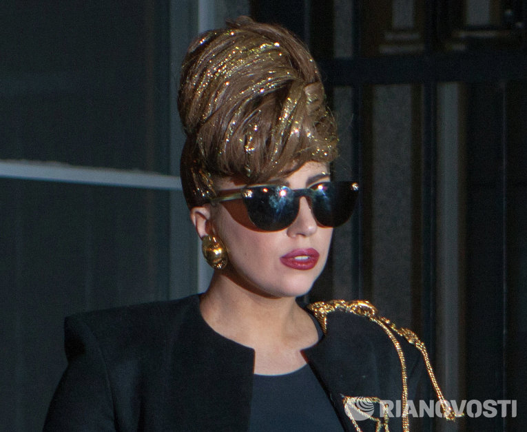 Американская певица Леди Гага прибыла в Санкт-Петербург