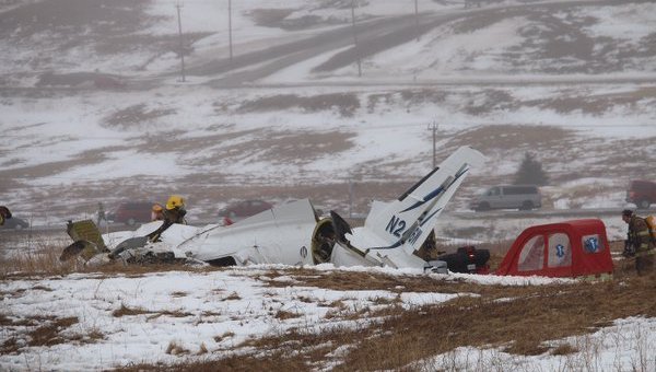 Крушение самолета в Канаде