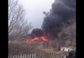 Военный самолет Су-25 упал в Приморье. Видео