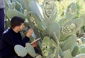 Художник-портретист Ахмад Ясин из Палестины создает удивительные картины на листьях кактуса.