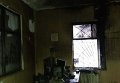 Последствия поджога телестудии в Конотопе