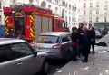 В центре Парижа произошел взрыв в жилом здании. Видео