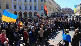 Протесты в Одессе против нового прокурора