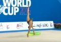 Украинская гимнастка Ризатдинова завоевала два золота. Видео