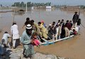 Мощное наводнение затопило северо-запад Пакистана