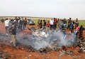 В Сирии во вторник к югу от города Алеппо силы сирийской оппозиции сбили военный самолет, сообщил Аль-Арабийя со ссылкой на данные Сирийского наблюдательного совета по правам человека. В сообщении при этом не уточняется, чей именно самолет был сбит