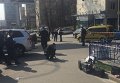 Кадры с места расстрела бизнесмена в Киеве