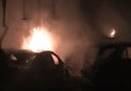 Крупный пожар в Ровно