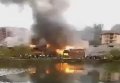 Пожар в отеле в Закарпатской области