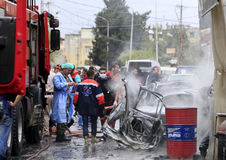 Мощный взрыв прогремел около лагеря палестинских беженцев в Ливане. Террористы заминировали автомобиль