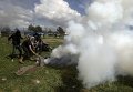 Полиция Македонии применила против мигрантов слезоточивый газ