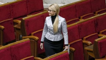 Юлия Тимошенко в Верховной Раде. Архивное фото