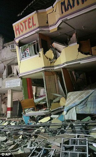 Землетрясение в Эквадоре
