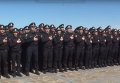 Присяга патрульной полиции Запорожья. Видео