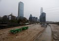 Последствия наводнения в Сантьяго