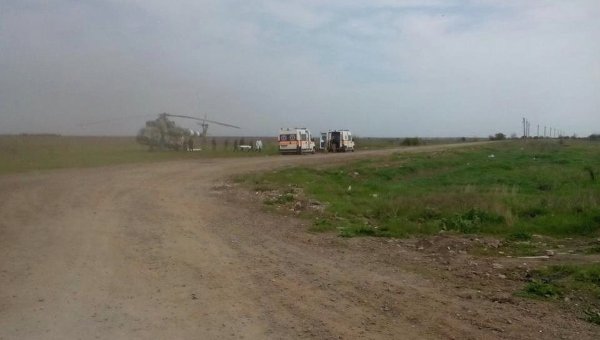 Бойцы Азова попали в ДТП в Чонгаре