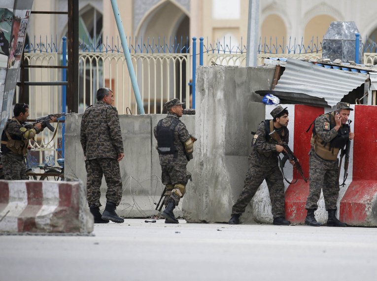 На месте взрыва в центре столицы Афганистана Кабуле