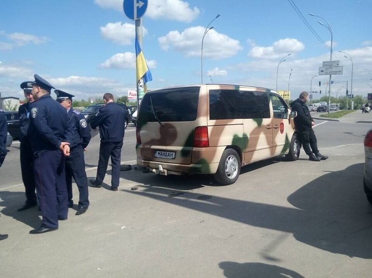 На месте конфликта на Позняках в Киеве