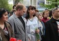 В Славянске почтили память Владимира Рыбака