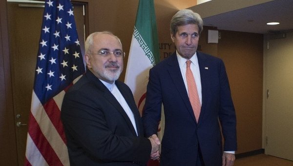 Встреча госсекретаря США Джона Керри с главой МИД Ирана Мохаммадом Джавадом Зарифом