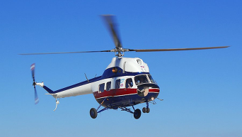 Модернизированный ПАО Мотор Сич вертолет Ми-2 с двигателями АИ-450М