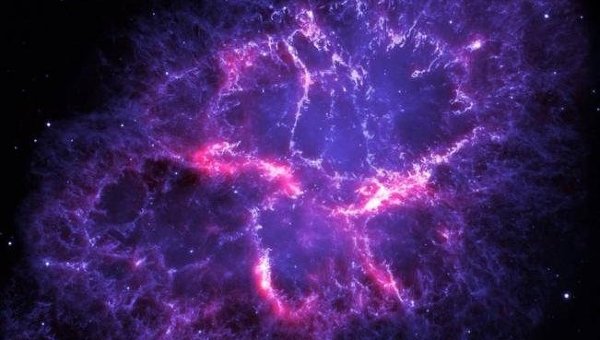 НАСА опубликовало фото фиолетовой туманности в знак скорби о кончине певца Принса