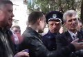 Массовая драка в Запорожье между активистами общественных организаций Самообороны Майдана и ГК Азов и сторонниками Блока левых сил