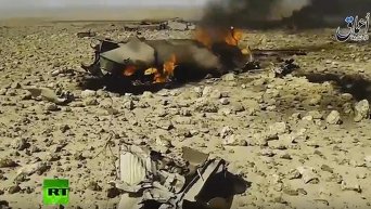 В Сирии разбился военный самолет