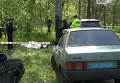 На месте убийства бизнесмена в Запорожской области