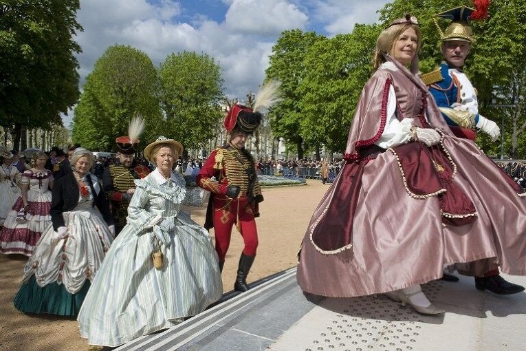 Праздник Наполеона III во французском Виши