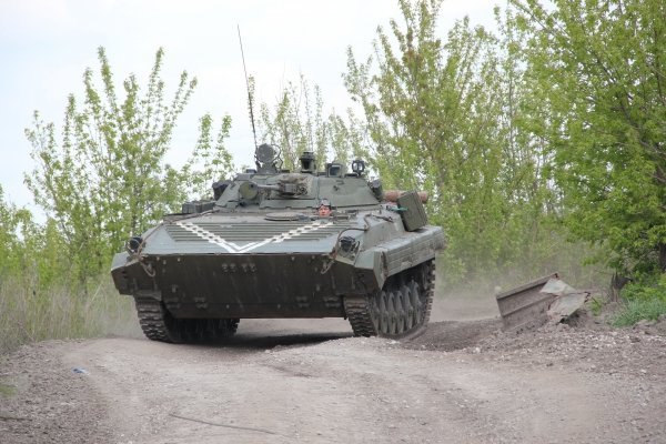 Позиции ВСУ в Опытном под Донецком