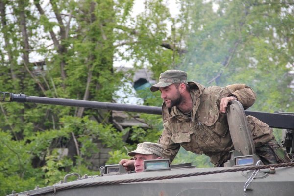 Позиции ВСУ в Опытном под Донецком
