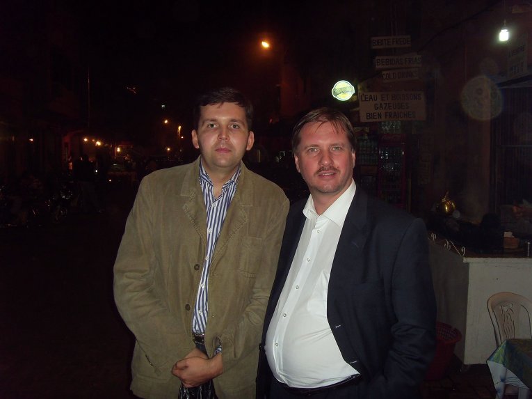Тарас Чорновил и Андрей Дорошенко. Архивное фото