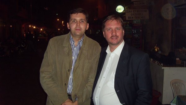 Тарас Чорновил и Андрей Дорошенко. Архивное фото
