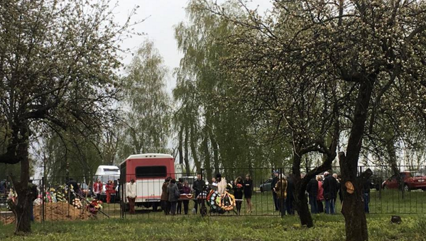 Под Киевом похоронили 4-летнего мальчика, которого сбил Lexus
