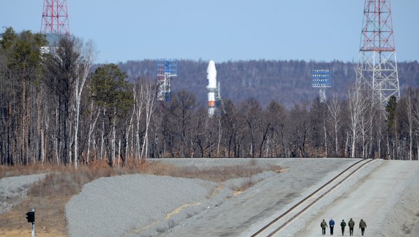 Новый российский космодром Восточный