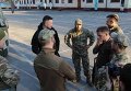 Бойцы полка Азов в Одессе