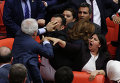 Драка парламентариев в Турции