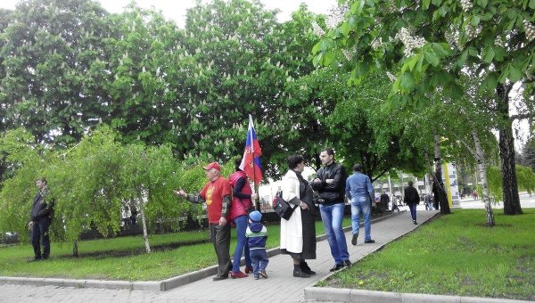 Ситуация в Донецке 1 мая