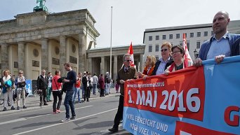 Первомайские демонстрации в Германии