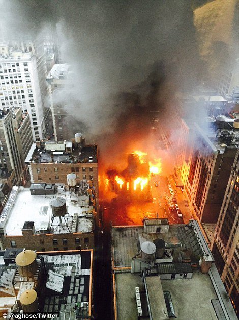 Пожар в сербской церкви на Манхэттене