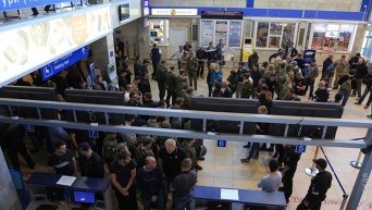 Ситуация в аэропорту Одессы