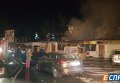 Пожар на рынке Юность в Киеве
