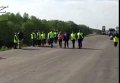 Владимир Гройсман во время инспекции строительства трассы. Видео