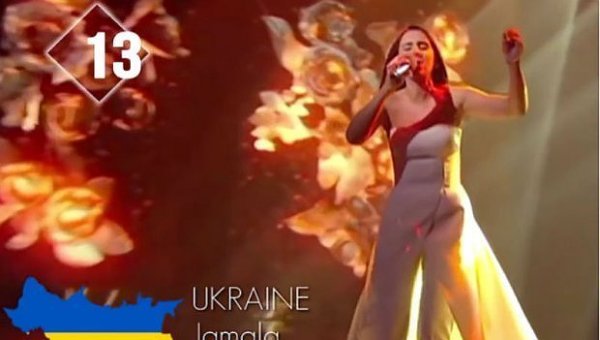 Скриншот из ролика выступлений участников Евровидения
