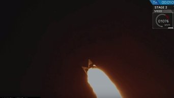 SpaceX осуществила успешный запуск ракеты-носителя Falcon 9. Видео