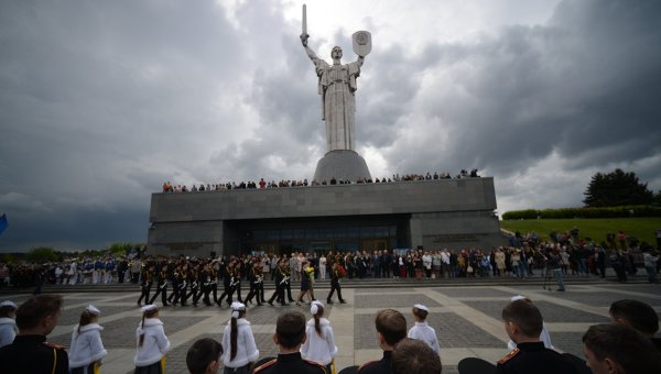 Репетиция торжеств, приуроченных ко Дню Победы в Киеве
