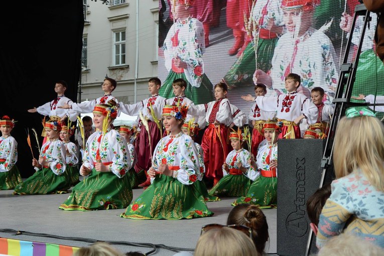 Празднование дня города во Львове